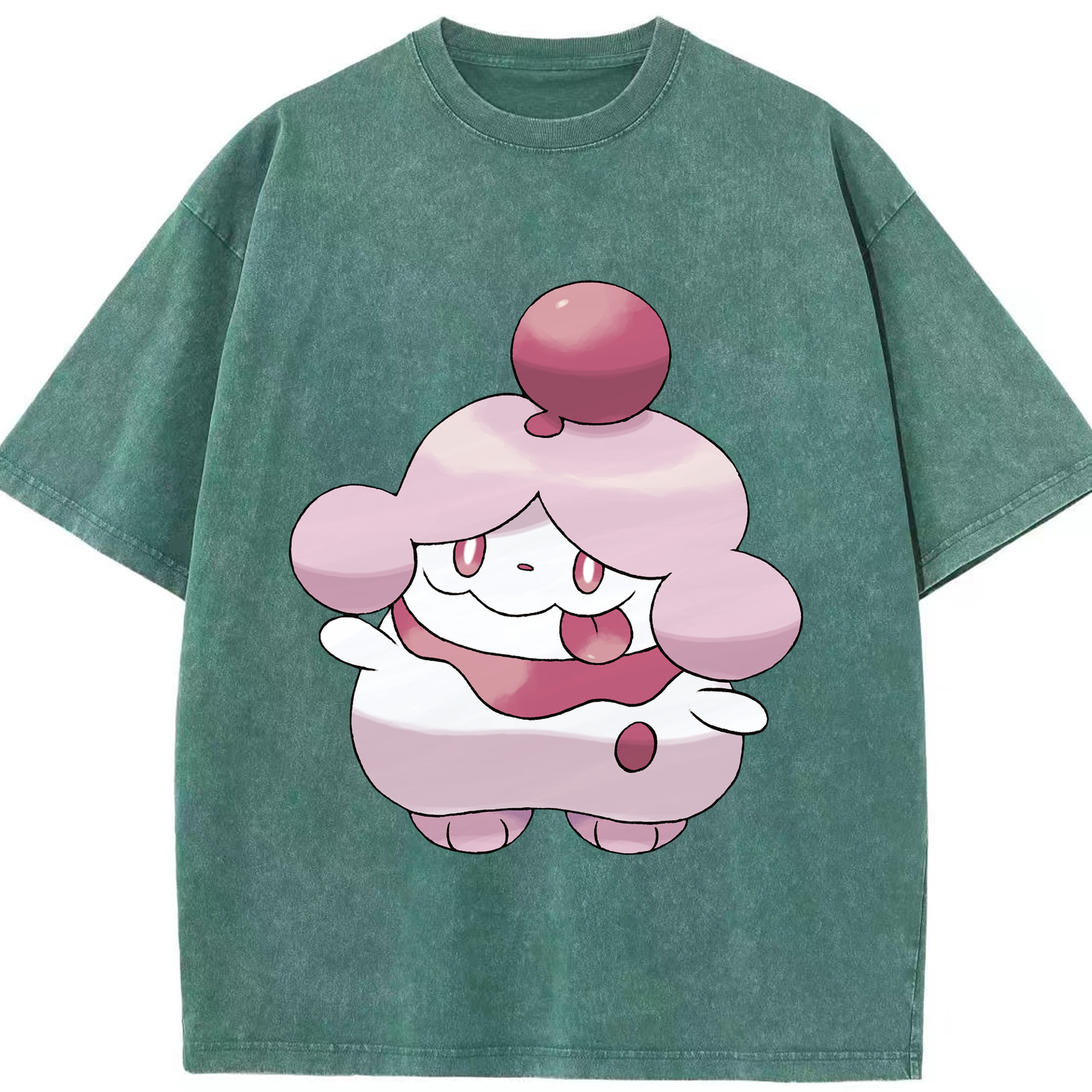 （画像用） ポケットモンスター Pokémon 綿100% ヴィンテージ風 半袖Tシャツ（フロントプリント）
